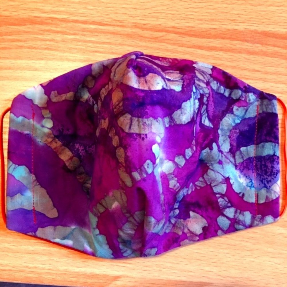 3-Layer Handmade Tie-Dye Face Mask